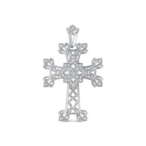 Подвеска с 38 бриллиантами из белого золота 142919