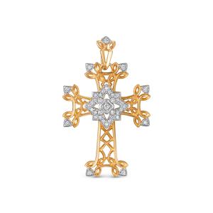 Подвеска с 38 бриллиантами из красного золота 142918