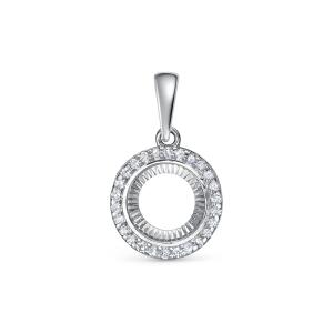 Подвеска с 26 бриллиантами 0.13 карат из белого золота 132592