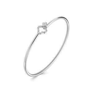 Браслет с 29 бриллиантами из белого золота 143000