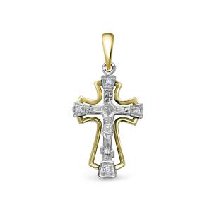 Православный крест с 4 брилли