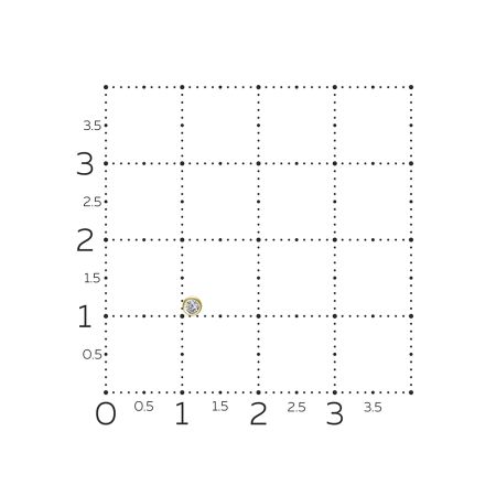 Пирсинг с бриллиантом 0.037 карат из лимонного золота 143708