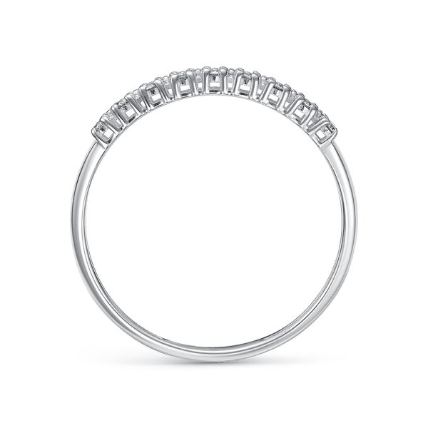 Кольцо с 26 бриллиантами 0.182 карат из белого золота 140912 Кольцо с 26 бриллиантами 0.182 карат из белого золота 140912