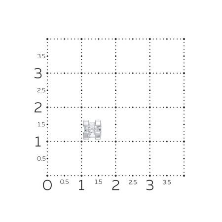 Подвеска с бриллиантом 0.155 карат из белого золота 61459