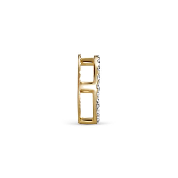 Подвеска с 26 бриллиантами 0.13 карат из красного золота 142873