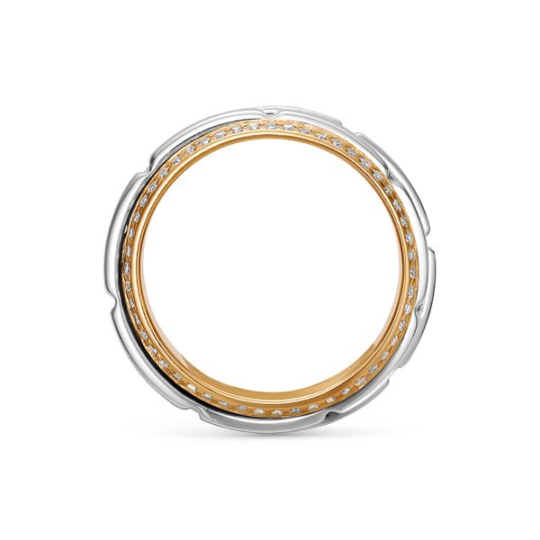 Кольцо с 137 бриллиантами из красного золота 143753