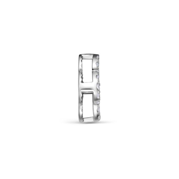 Подвеска с 24 бриллиантами 0.12 карат из белого золота 142895