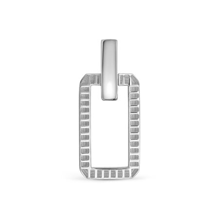 Подвеска с 7 черными бриллиантами из белого золота 140838