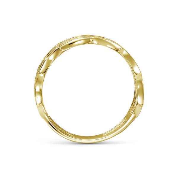 Кольцо с 29 бриллиантами 0.203 карат из лимонного золота 143849