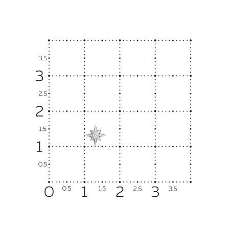 Пирсинг с бриллиантом 0.014 карат из белого золота 111969