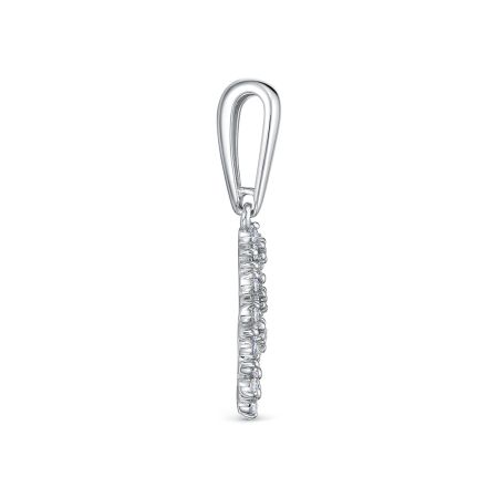 Подвеска с 46 бриллиантами из белого золота 138910