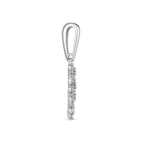 Подвеска с 46 бриллиантами из белого золота 138910