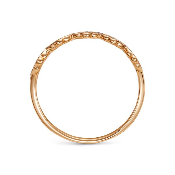 Кольцо с 26 бриллиантами из красного золота 141991