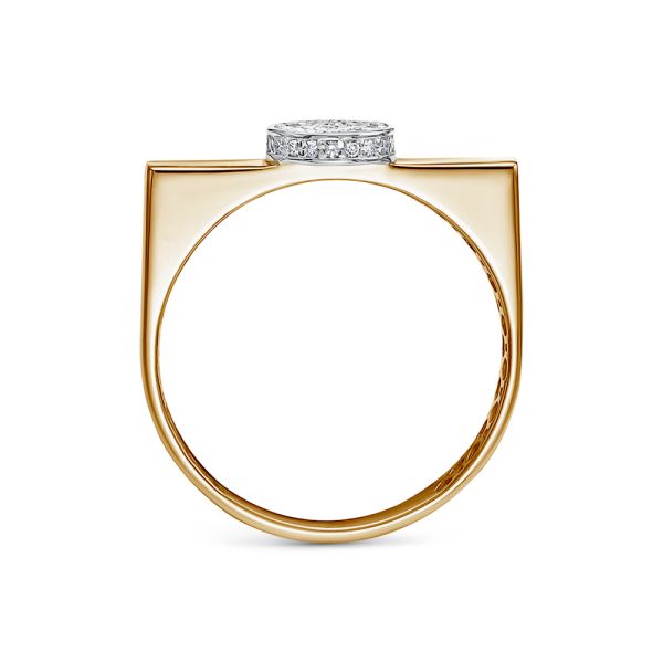 Кольцо с 38 бриллиантами из красного золота 141719