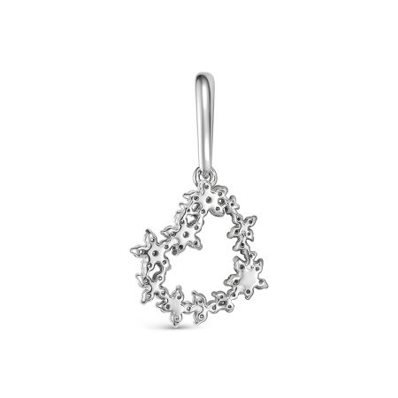 Подвеска с 46 бриллиантами из белого золота 138910