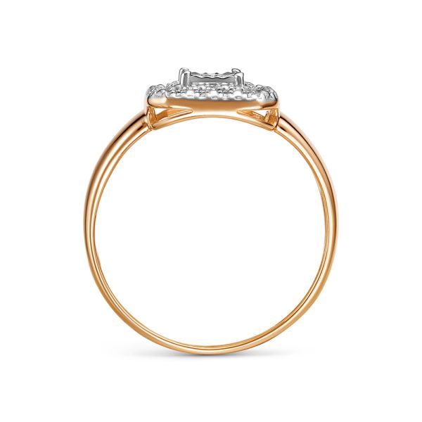 Кольцо с 29 бриллиантами из красного золота 141847