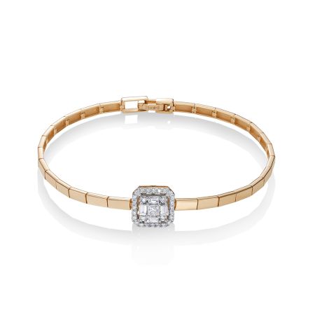 Браслет с  из красного золота 139046