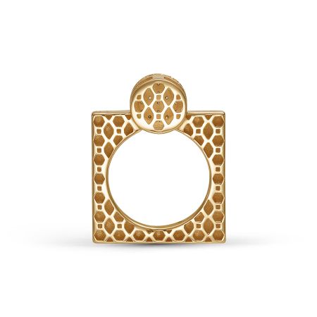 Подвеска с 38 бриллиантами из красного золота 140830