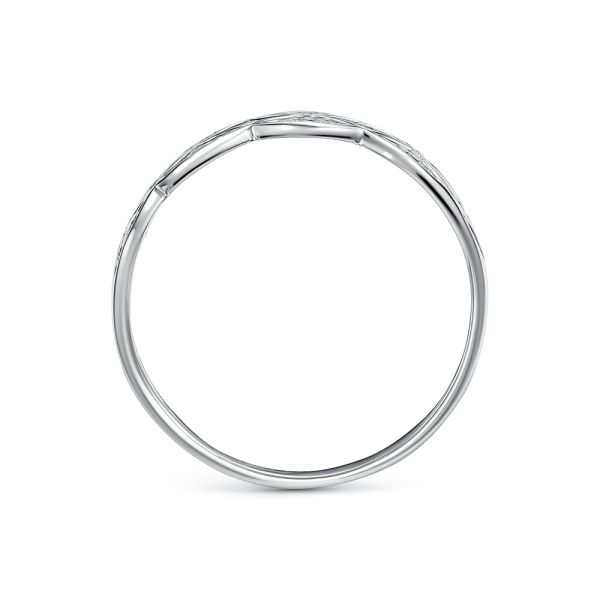 Кольцо с 29 бриллиантами из белого золота 142039