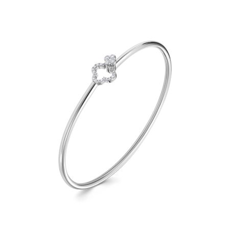 Браслет с 29 бриллиантами из белого золота 143000