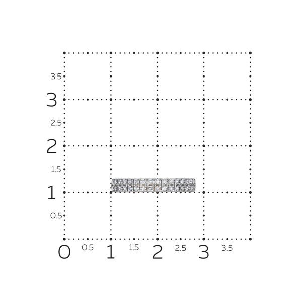 Кольцо с 34 бриллиантами 0.238 карат из красного золота 137969