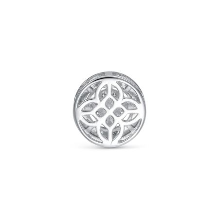 Подвеска с 9 бриллиантами из белого золота 142871