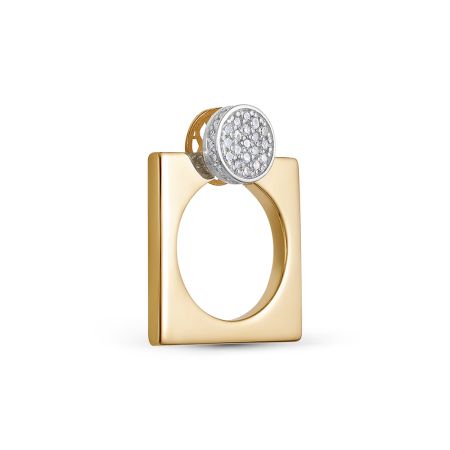 Подвеска с 38 бриллиантами из красного золота 140830