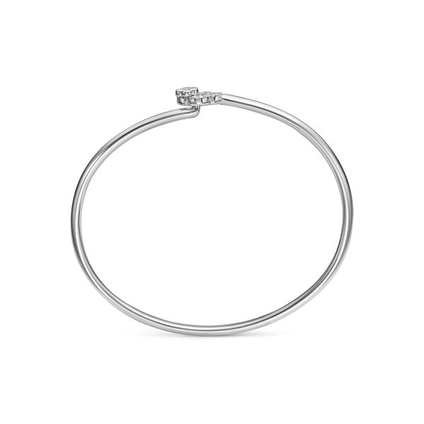 Браслет с 29 бриллиантами из белого золота 143000