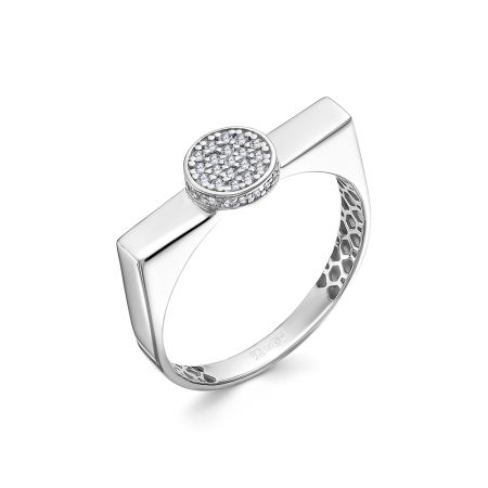 Кольцо с 38 бриллиантами из белого золота 141735