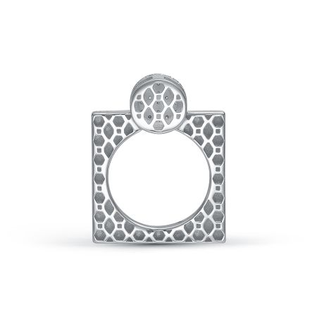 Подвеска с 38 бриллиантами из белого золота 140831